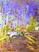 Konstantin Alekseevich Korovin Spring oil painting artist